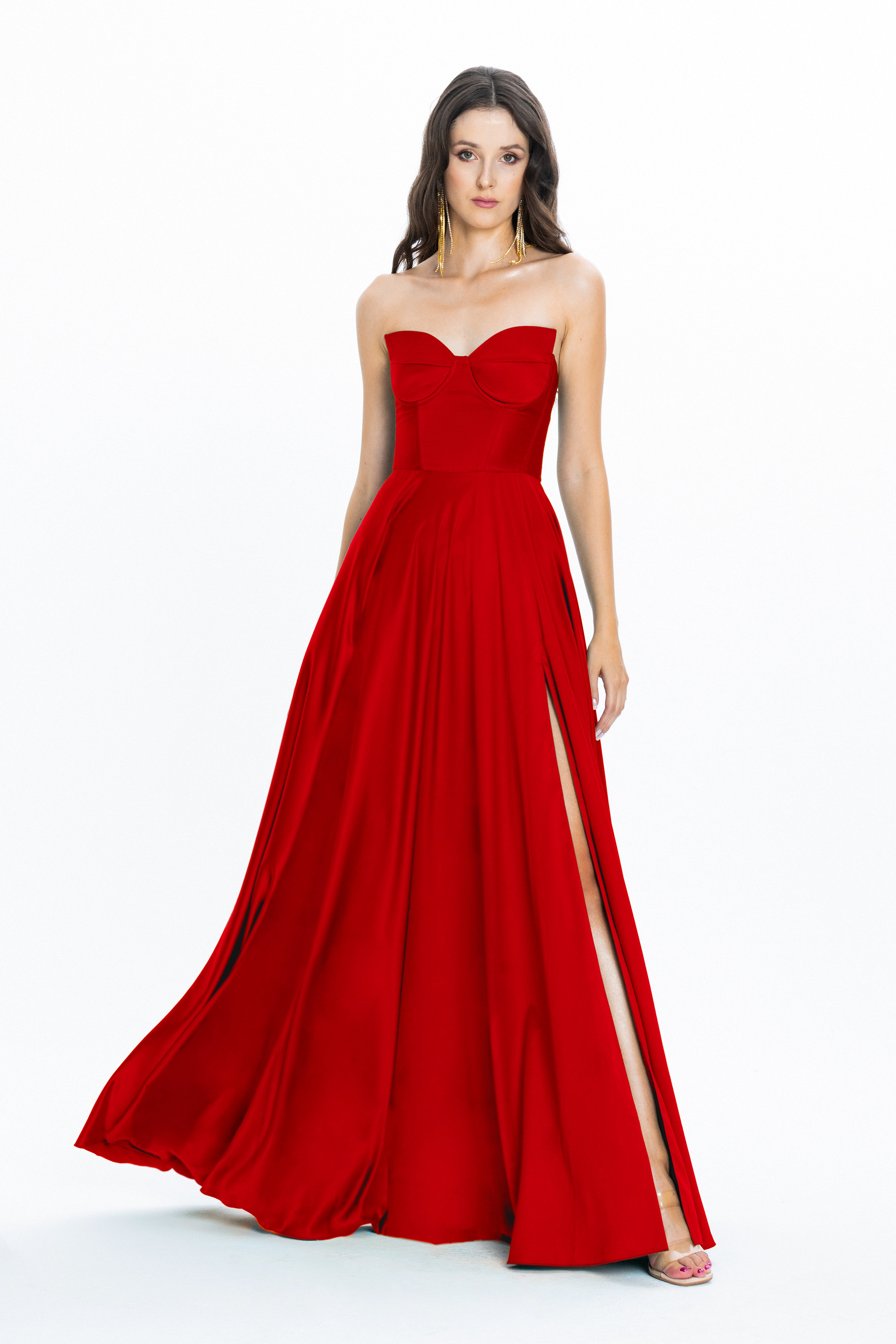 Viena Evening Gown Red Angelika Jozefczyk 4