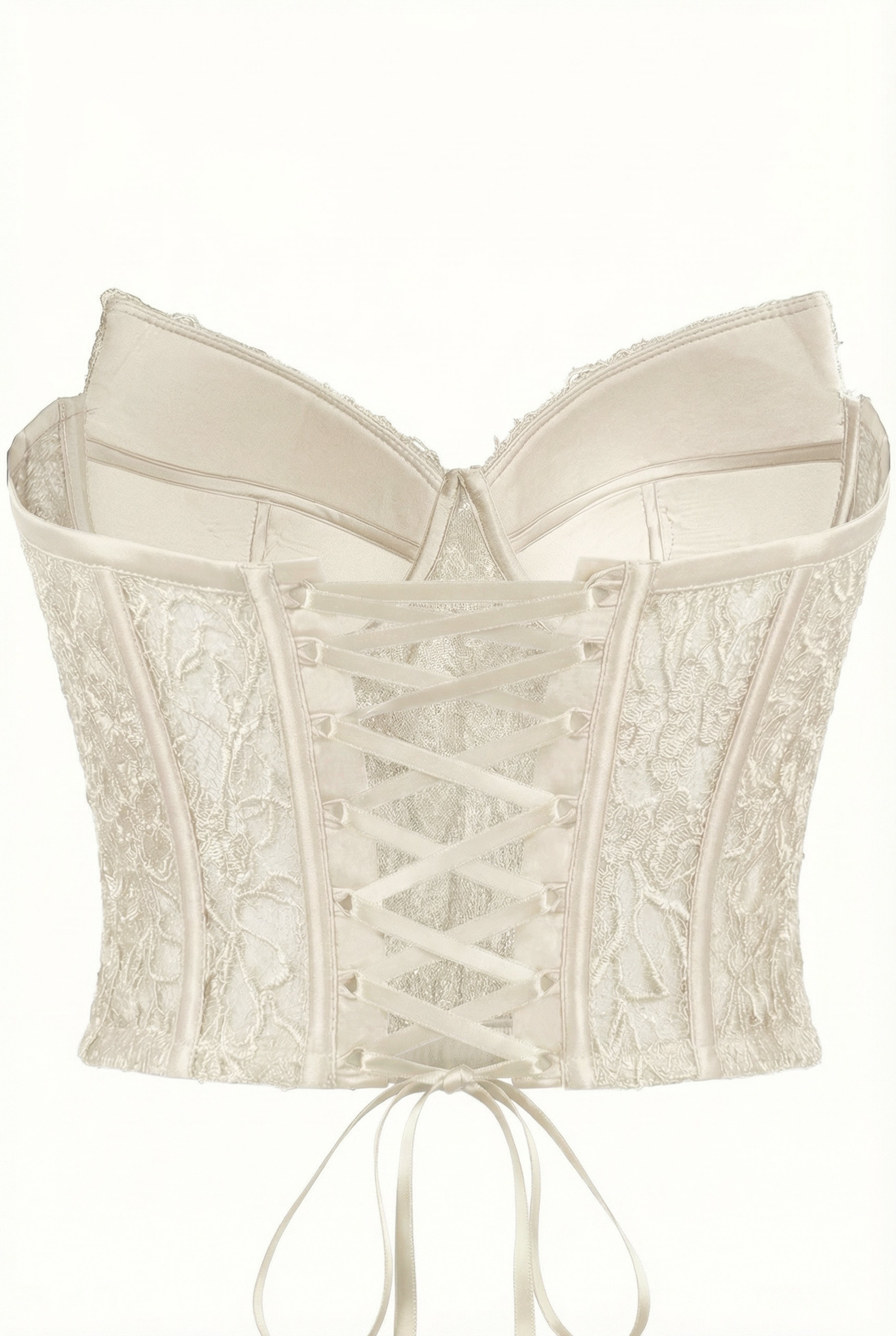 Czarny Koronkowy Gorset Orchidea 