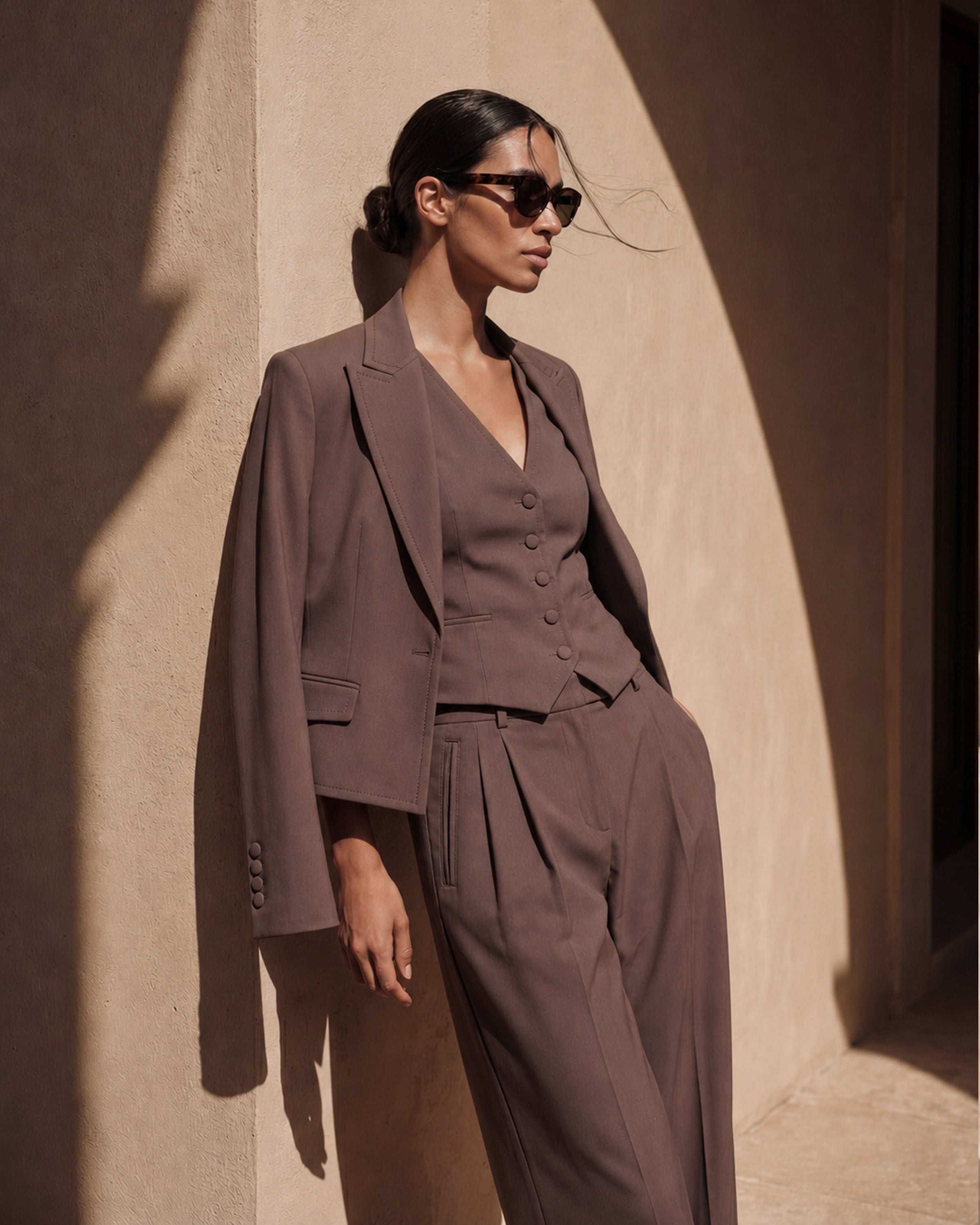 Sanremo Trousers  Truffle