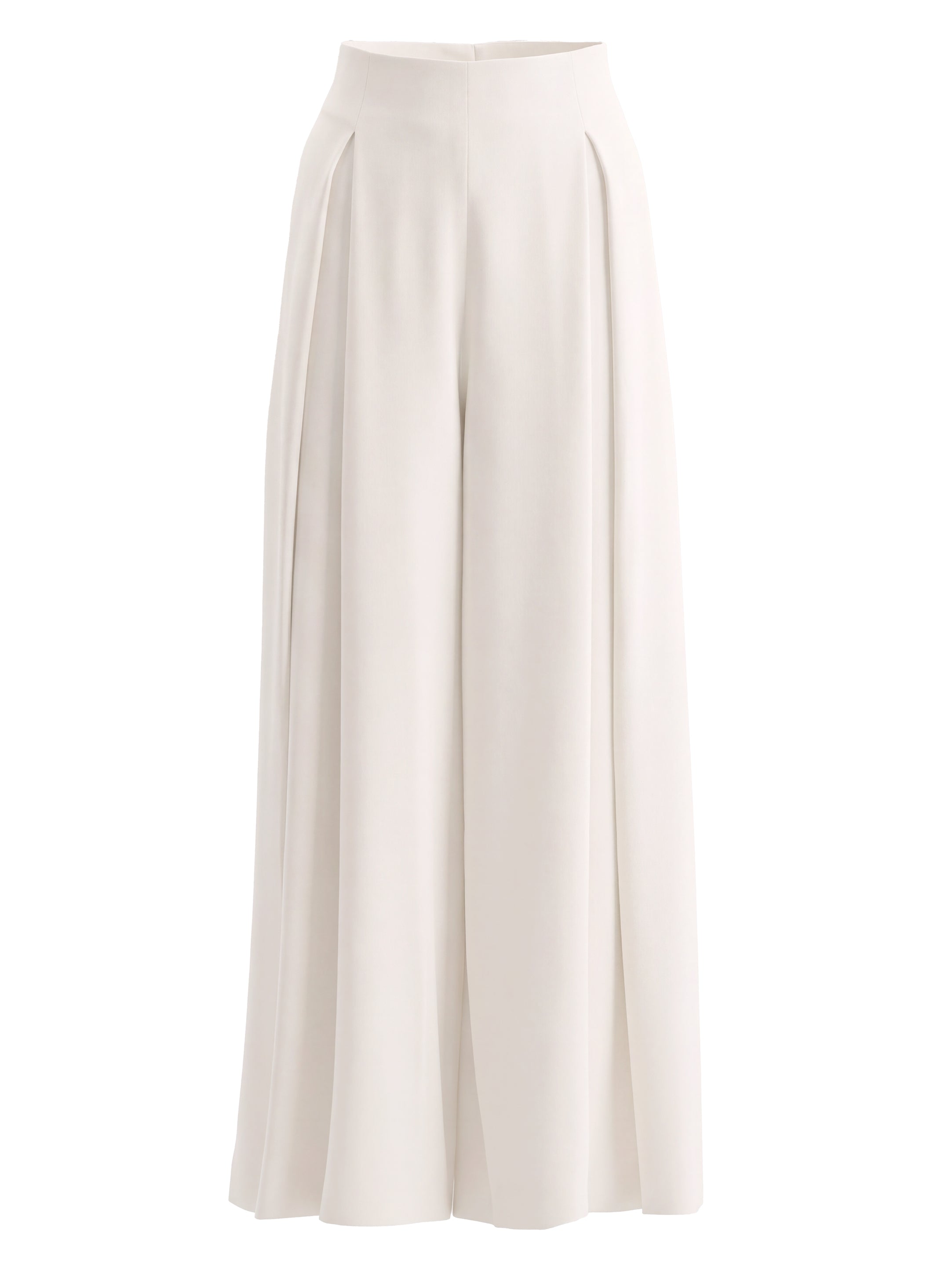 Wide-Leg Trousers Hera Ecru