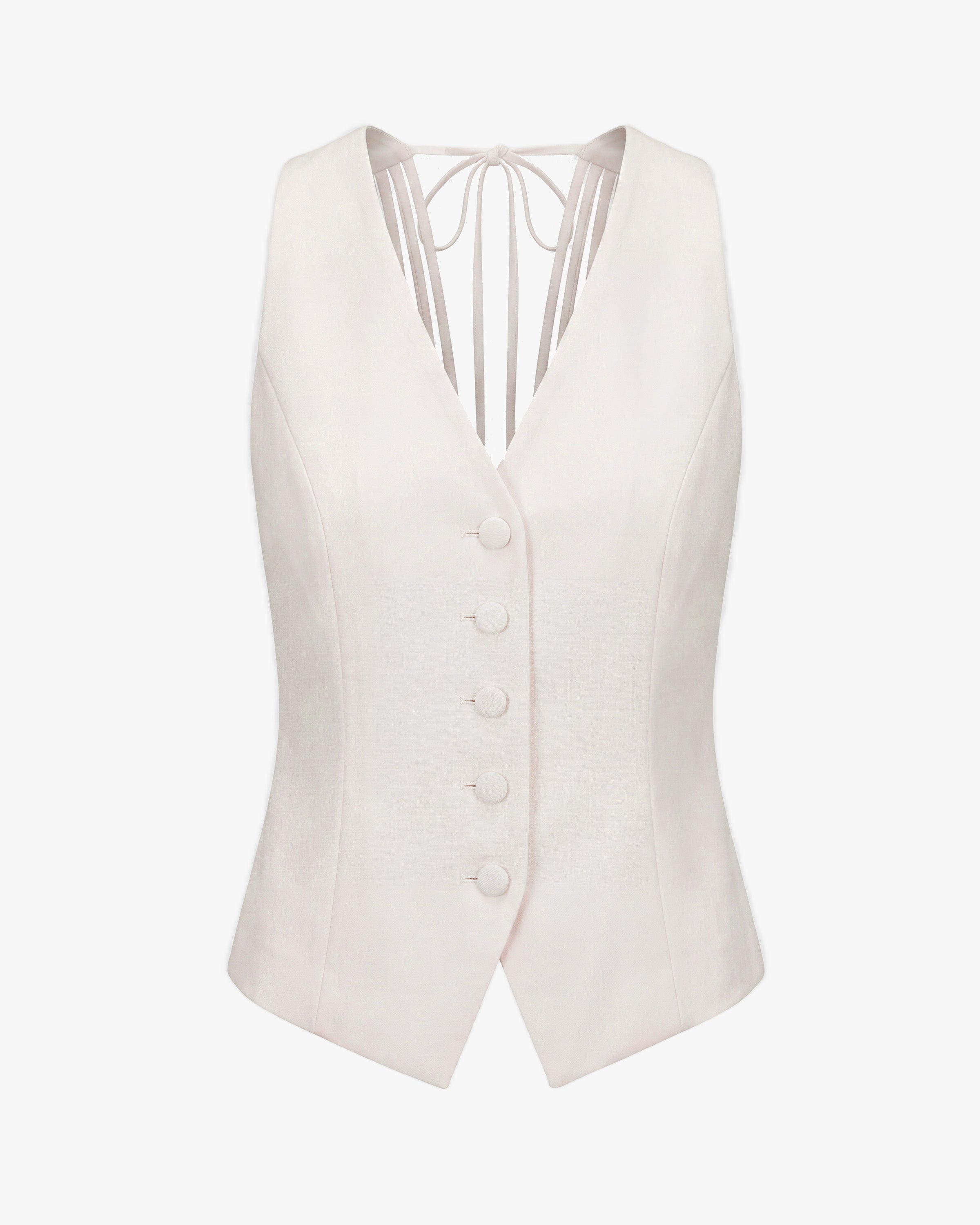 Hera Vest Ecru