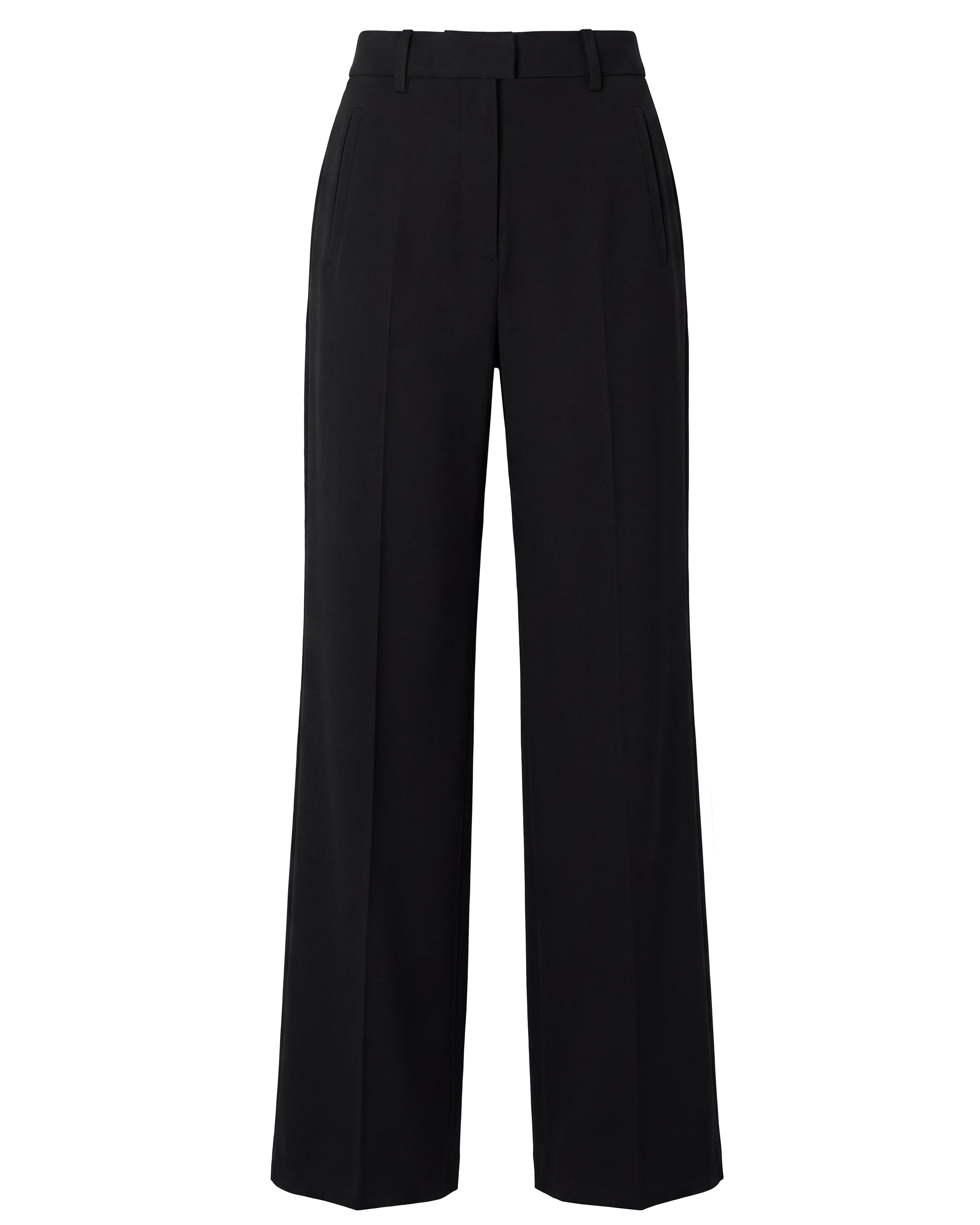 Monaco Black Suit Trousers