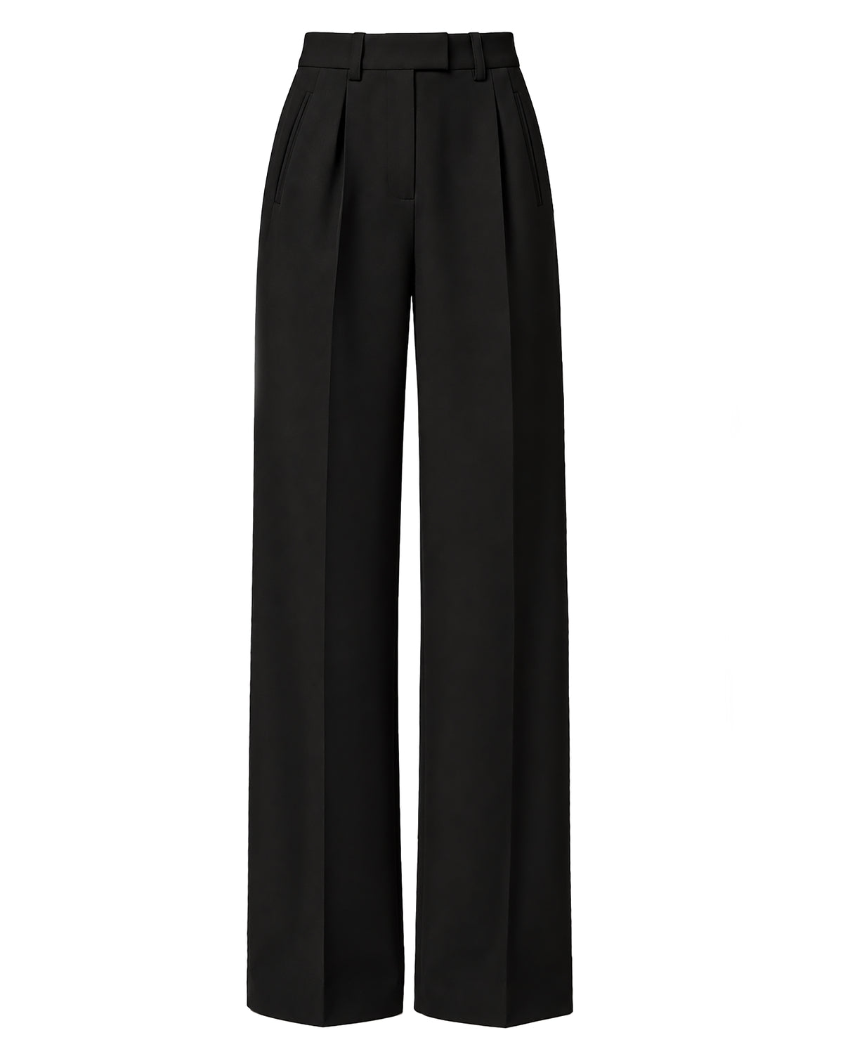 Spodnie Garniturowe Sanremo High-Rise Czarny 
