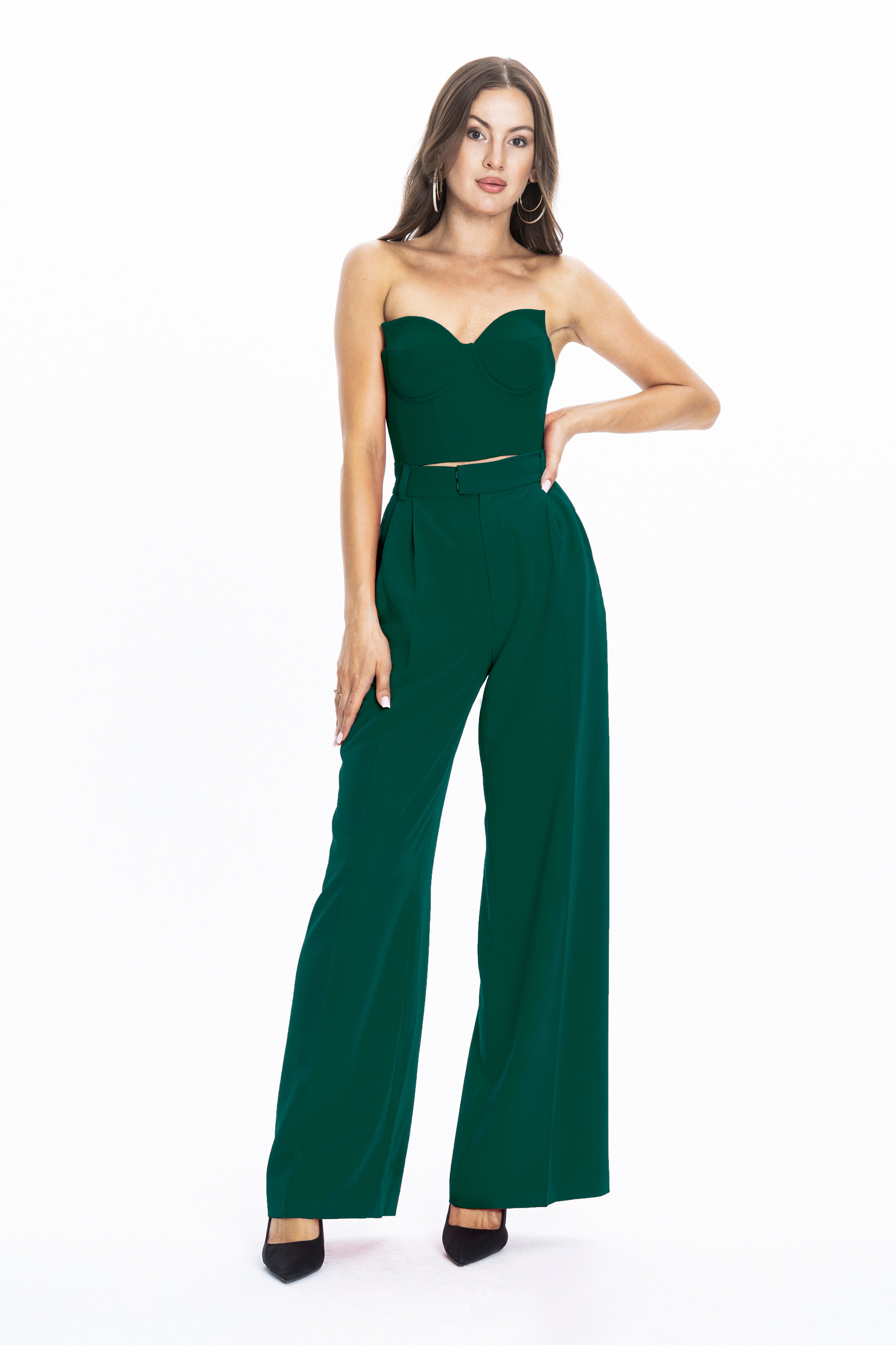 Corset Top Sanremo Emerald Green