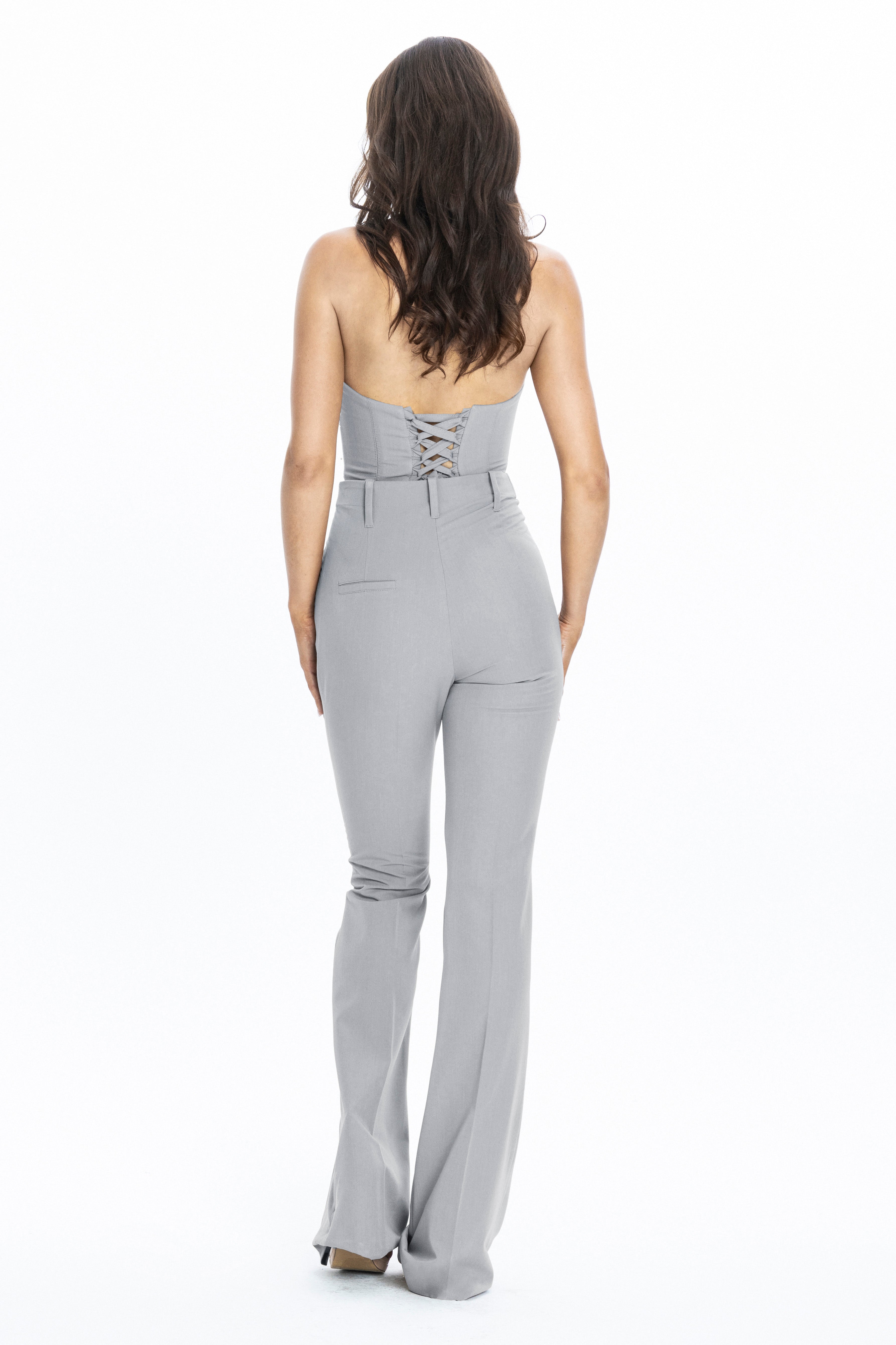 Sanremo Corset Top Gray