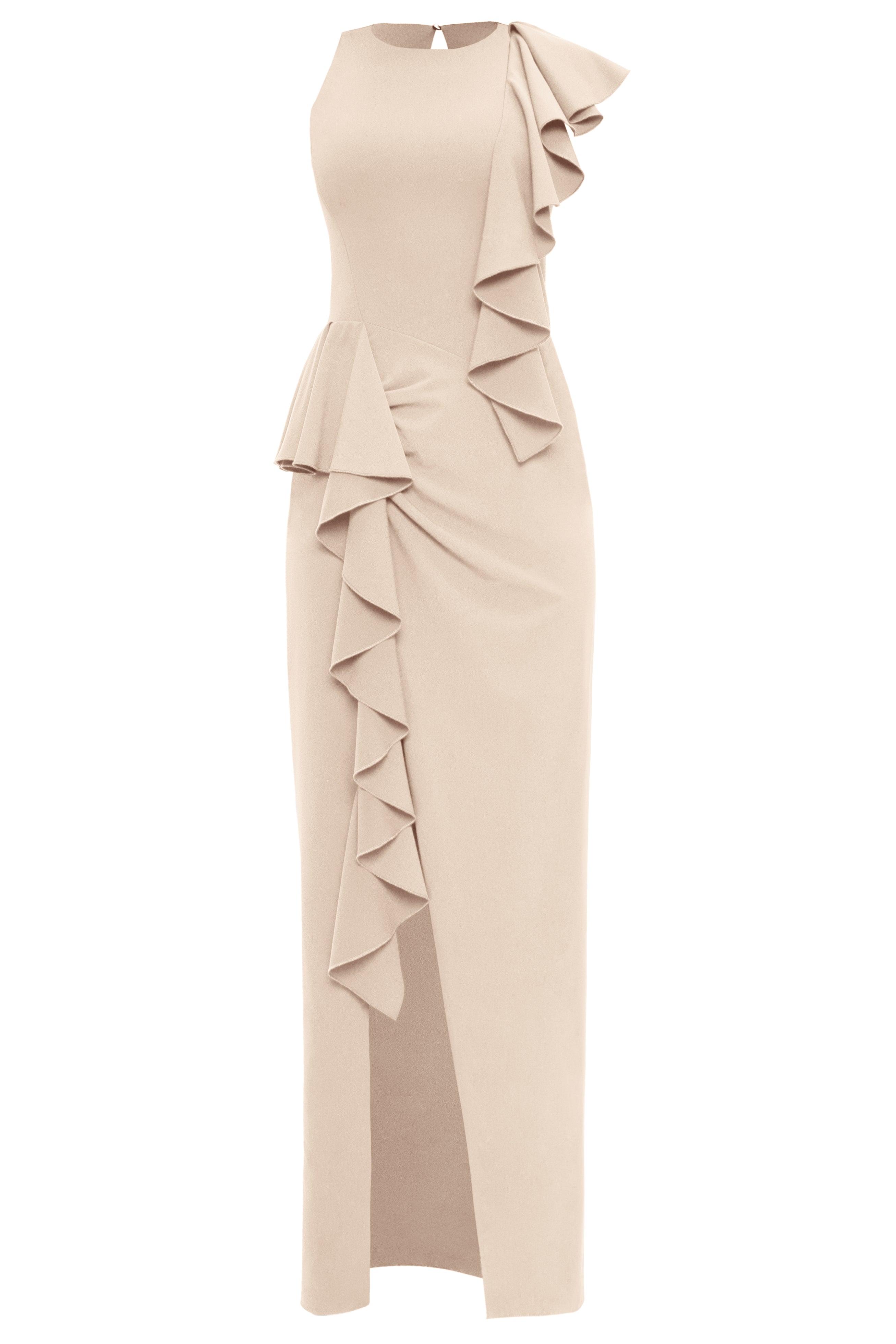 Evening Gown Luna Beige