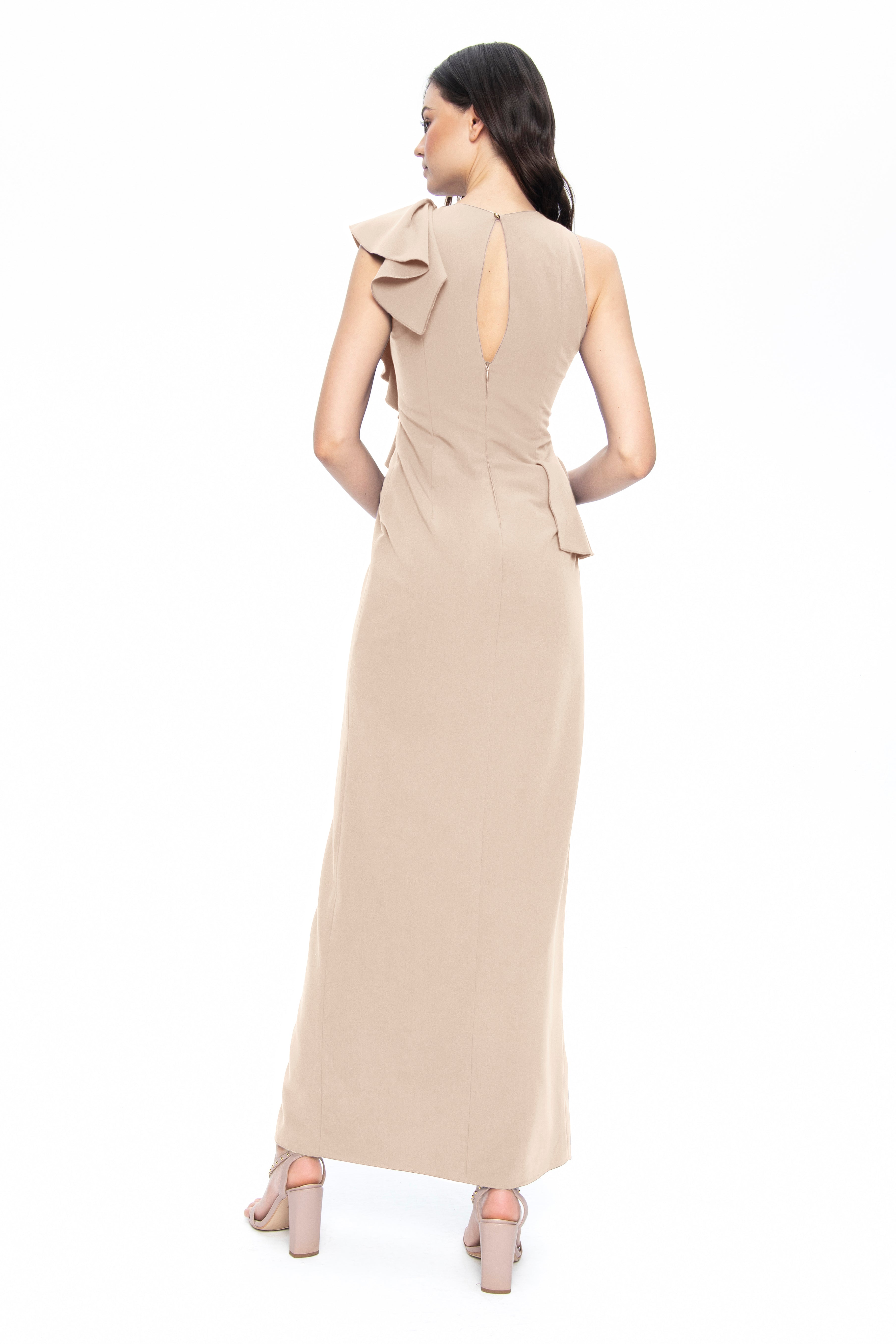 Evening Gown Luna Beige