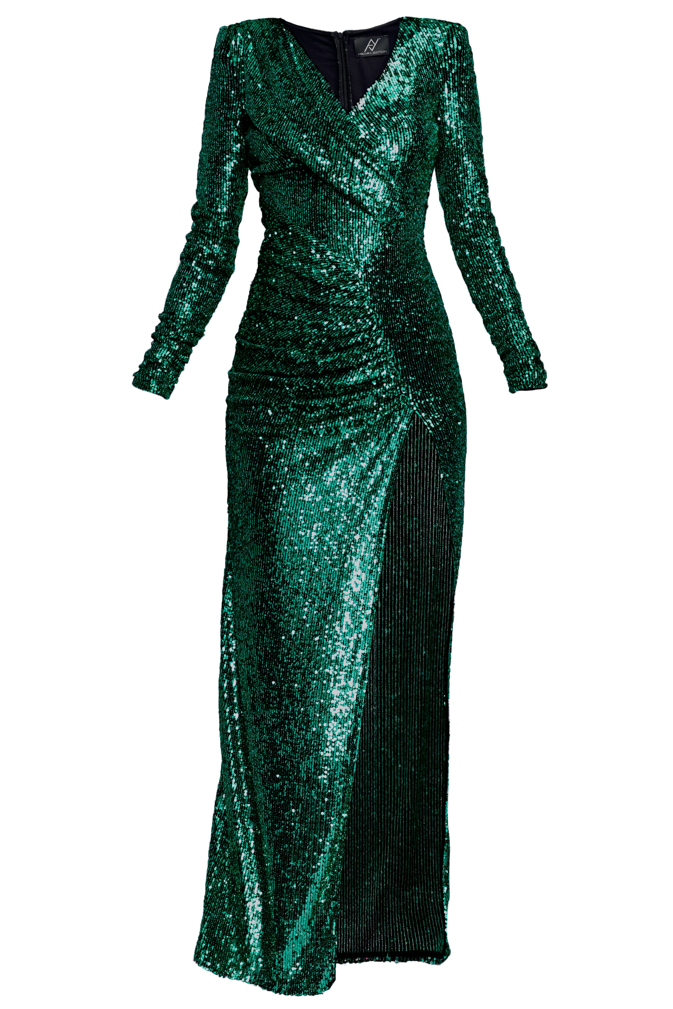 Emarald green Evening dress Gloria